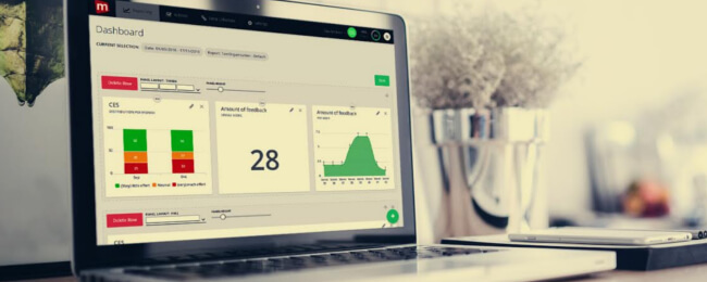Mopinion: What is a website feedback tool - Dashboard