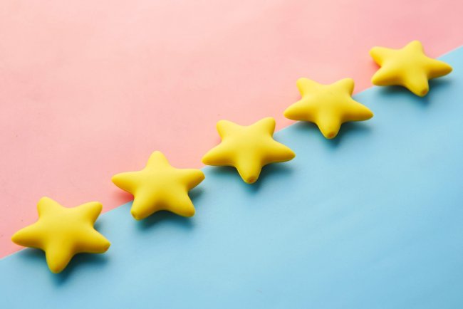 Feedback star rating