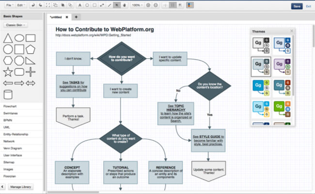 Gliffy - Design and WireFraming tools