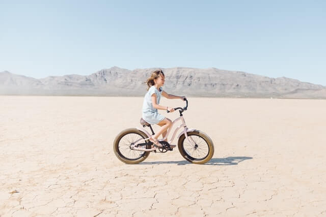 kid on a bike