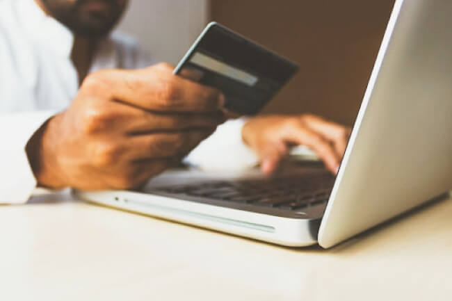 Online aankoop creditcard