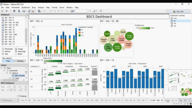 Mopinion: Top 15 Business Intelligence Tools - Tableau