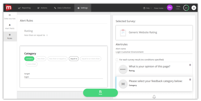 Mopinion: December Product Updates: featuring automated tagging - Alert Rules