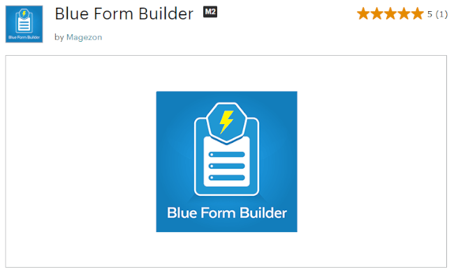 Mopinion: Top 10 Magento User Feedback Extensions  - Blue Form Builder