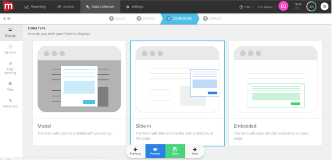 Mopinion: Mopinion introduces ‘slide-in’ feedback forms to its feedback software - CONFIGURE