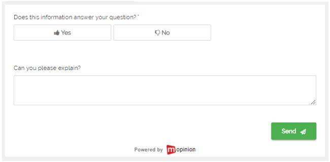 Mopinion: The Best Feedback Form Templates for Your Website - Content