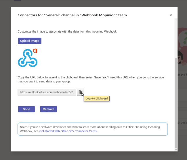Mopinion: Mopinion now integrates with Microsoft Teams  - Copy this link