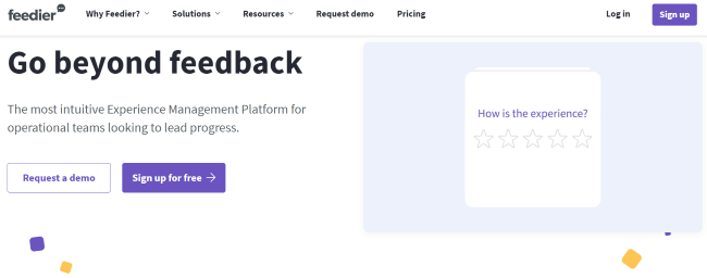 Feedier User Feedback Software