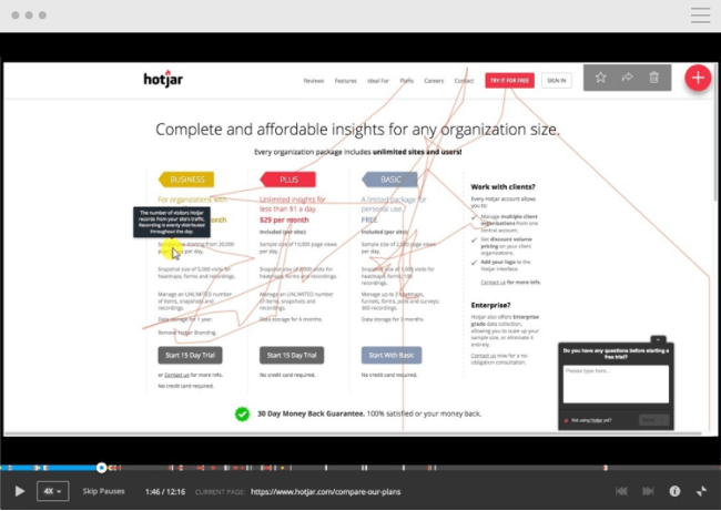 Mopinion: Are session recording tools a risk to internet privacy? - Hotjar