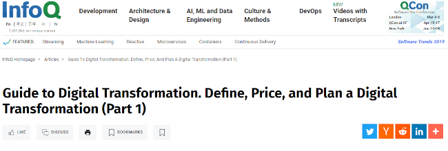 Mopinion: 10 Must-Read Guides to Digital Transformation - InfoQ Guide