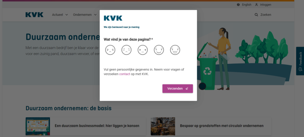 KvK CSAT Survey