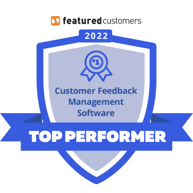 Mopinion ontvangt Top Performer customer feedback software award
