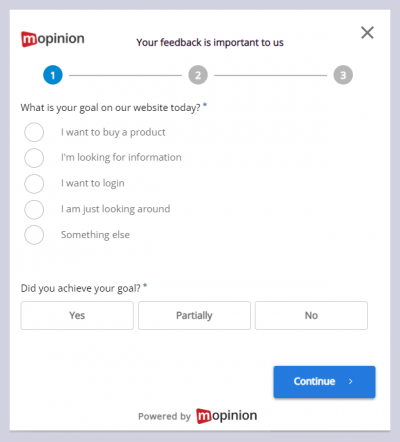 Add a progress bar to long surveys