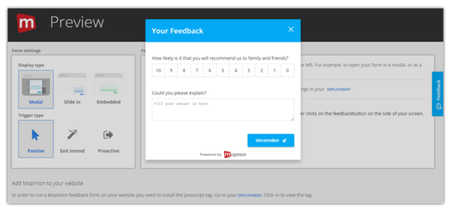 Mopinion: December Product Updates: featuring automated tagging - Reversed Score Example