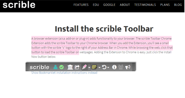 Mopinion: Top 10 Website Annotation Tools - Scrible