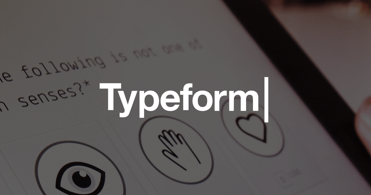 Typeform Survey Software