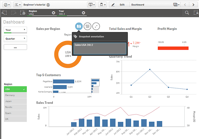 Top 15 Business Intelligence Tools: An Overview - QlikSense