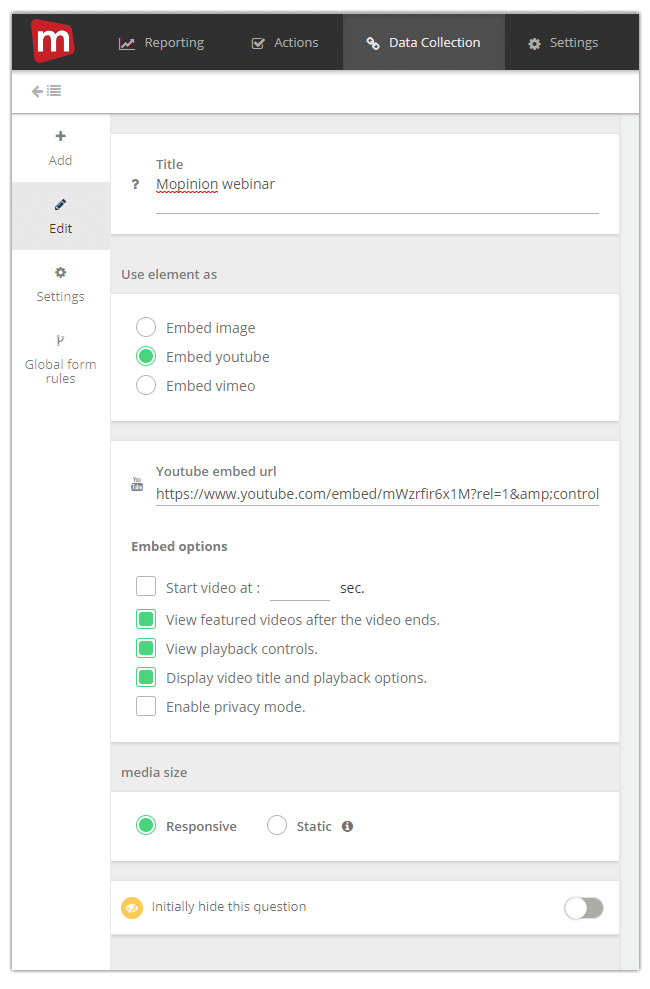 Mopinion: September Product Update - Webinar set up